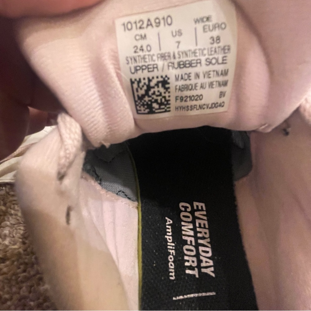 ASICS Gel Contend 7 Women's Sneakers in Gray and Pink Running Shoes - Picture 8 of 8